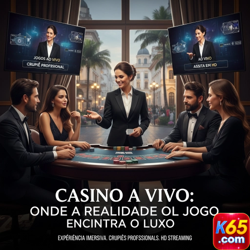 Cassino ao Vivo k65.com: Imersão e Conforto